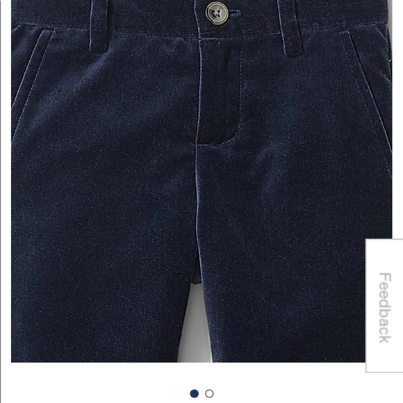 Janie and Jacks 18-24 Month Velvet Slacks, NWT. - Picture 4 of 6